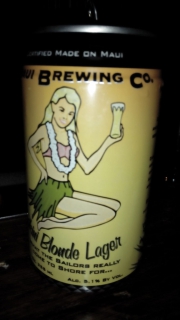 nice beer, made in Hawaii.