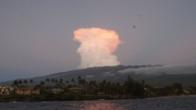 Kihei anchorage - strange clouds over Haleakala