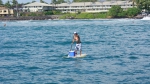 Kihei anchorage - Mike delivering cold beer