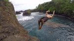 venus pool -steep cliffs and deep water